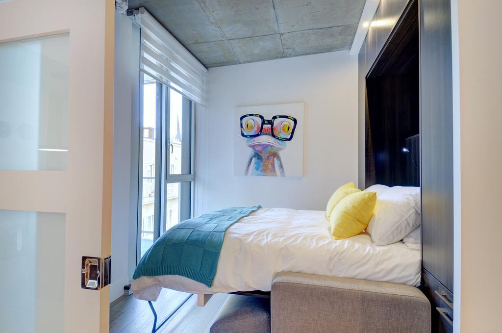 Apartamento Les Immeubles Charlevoix - Le 760-404 Ciudad de Quebec Habitación foto
